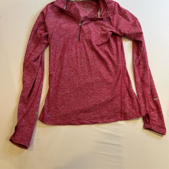 Nike Tops - Nike Women's Dri-FIT Long Sleeve Running Top Pink Size S